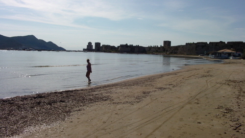 methoni schwimmen