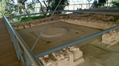 palast des nestor thronraum