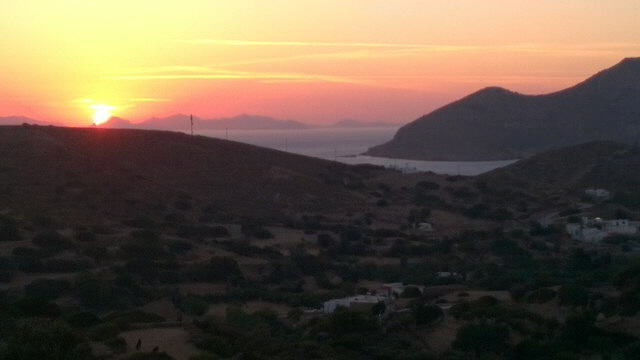 lipsi sunset