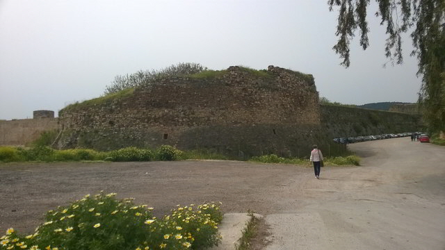 chios chora wall