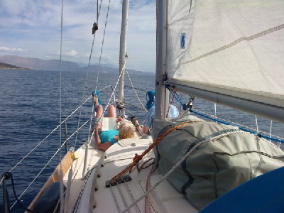 Relaxen auf dem Sonnendeck
