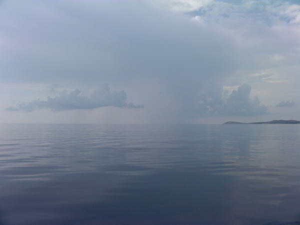 Koroni Gewitterwolken