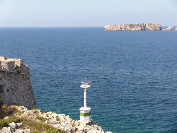 Pylos Einfahrt Bucht v. Navarino