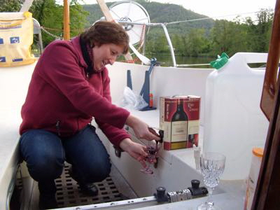 rotwein aus dem beutel
