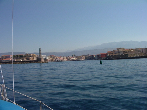 chania hafeneinfahrt