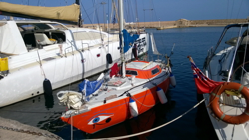 chania neues boot