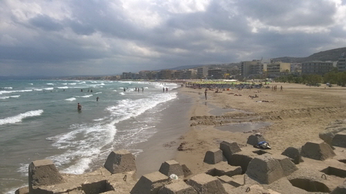 rethymno strand
